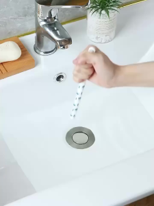 ​Pop-Up Drain Strainer - Stainless Steel Sink Filter With Anti-Leak Plug For Washbasin​