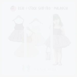 BabyKids Kid Premium Kids Puffy Tutu Mini Dress Sling Princess Dress 2-8 Years Princess Dress Budak Perempuan