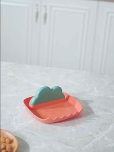 Cloud Shape Tray for Lid Cover and Cooking Spoon