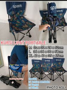 Fox- Kursi Lipat Outdoor/ Kursi Portable/ Kursi Camping / Bangku Gunung