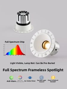 DGY | Anti-dazzle Wall Washing Recessed Narrow Frame LED Downlight
