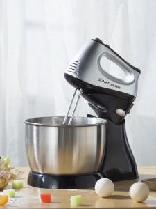 [2-in-1] SUNATUR Stand & Hand Mixer 300W 3.5L 5-Speed Egg Beater & Cream Whipper 6 Attachments Included Ready Stock Philippines 1 Year Warranty