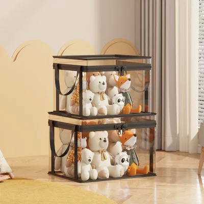 WUBUWEI | Dustproof Stuffed Toy Storage Box