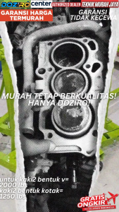 DOZIRO ENGINE STAND 600 KG 1250 LBS flip stand pembongkaran mesin Mobil perbaikan mobile stand