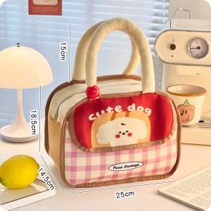 Insulated Lunch Bag Thick Foil Handle Lunch Bag