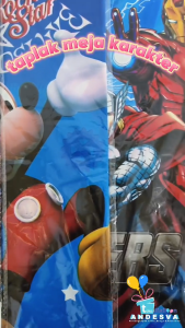 table cover little pony / taplak meja pesta little pony / taplak meja karakter/ taplak meja plastik