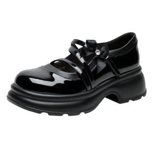 Josiny | Popular JK Mary Jane Thick Sole Height Increasing Shoe