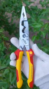 Kìm Lắp Điện Đa Năng 8 In 1 Cách Điện 1000 Volt WIHA 45489 [chính hãng Đức/ Germany]