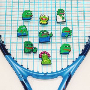 Funny Green Frog Cartoon Shock Absorber