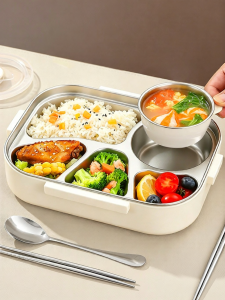 CHUANGSHUNFU | Insulated School and Office Lunch Box with Compartments