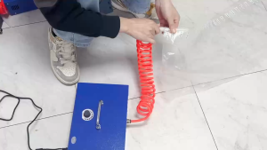 Pam Udara untuk Beg Ruang Udara Pembungkusan Kalis Hentakan Mesin Inflasi untuk Tiang Gelembung Udara Mesin Pembungkusan