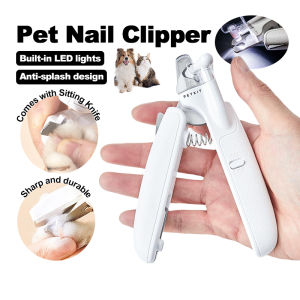 Xiaomi Youpin Pet Nail Cutter Clipper Professional Pet Dog Cat Nail Toe Claw Clippers LED Light Nail Trimmer For Animals Pet Paw Nail Grooming Clipper