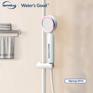 iSpring SFVC-Rose Shower Filter Fragrance skin beauty Universal VC Shower Filter Replaceable Cartridge Better Skin Softer Hair Stronger Nails household for bathroom