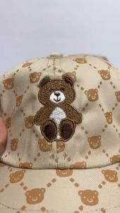 FASION STORE-TOPI ANAK MOTIF BEAR MODEL KOREA TOPI BAYI BUNDAR ANAK PEREMPUAN LUCU PAKAI TALI