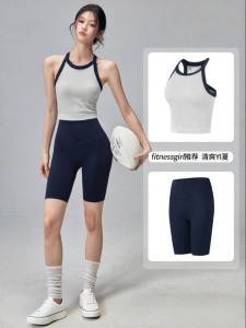 FITNESSGIRL | Nude Feeling High Waist Butt Lifting Quick-Dry Five Divided Shorts