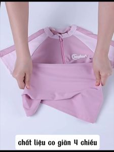 Bộ Đồ Bơi Trẻ Em YLIKE Cộc Tay Có Đệm Ngực Bộ Bơi Bé Gái Đồ Bơi Cho Bé Gái Quần Áo Bơi Cho Bé