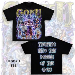 Bandai | Dragon Ball Super Mens and Womens T-shirt Son Goku Anime Tee Summer Spring Boys Short Sleeves High-end Parent-child Outfits