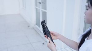 MEUYAG 1.3m Bluetooth Selfie Stick Tripod Hợp Kim Nhôm Thanh Có Giao Diện Từ Xa 1/4 Cho Máy Ảnh Điện Thoại Vlog Nhẹ Có Thể Gập Lại