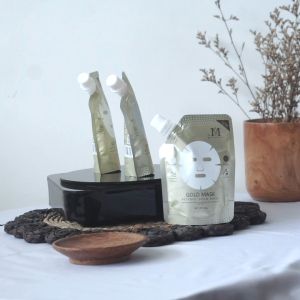 Masker Wajah Peel Off Mengpeini Retinol Gold Mask Moisturizing Skin BPOM