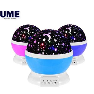 Sky Star Master Night Light Projector: A Rotating Spin USB Lamp Led Projection for Children
