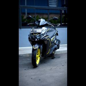 Hayaidesu Floor Step Boardrest Karpet Motor AEROX NEW CONNECTED Bordes - Premium Quality