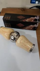 Bandul Keramik Polos Krem 3/4"