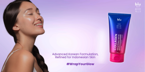 Collagen Wrapping Mask Peel Off Masker Korea – Glowing Firming | BIU Kolagen Overnight Mask Hyaluronic Soybean