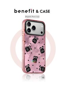 Cute Rabbit Dots Shockproof Magnetic Phone Case