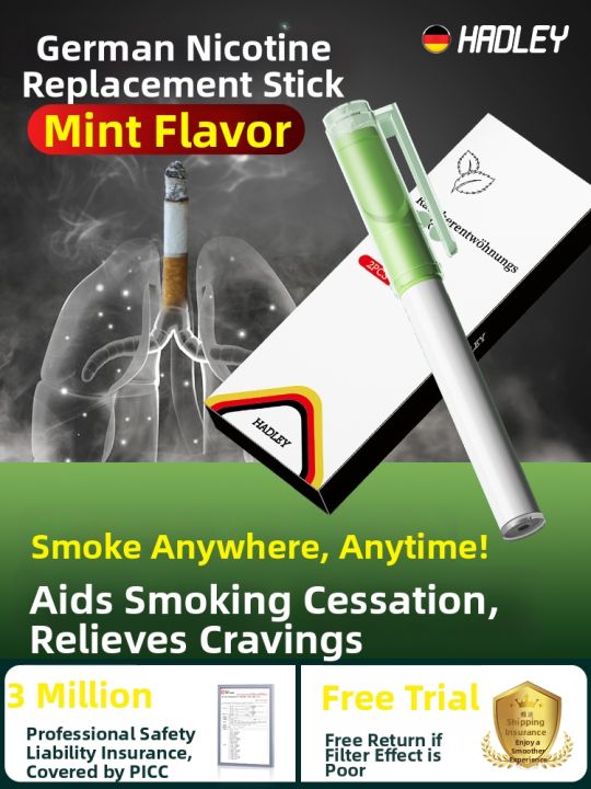 cigarette replacement stick Mint Flavor Disposable Smoking Replacement Stick Colorful Fruity Flavor  Smoking Cessation Aids - Lazada