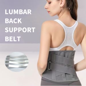 Guoftstars ที่รัดหลังสำหรับแก้ปวดหลังล่างเข็มขัดซัพพอร์ทหลังสำหรับแผ่นดิสก์ Herniated Scoliosis กระดูกสันหลังการบีบอัดสายคาดเอว