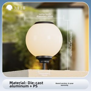 VINCAN | Solar Waterproof Pillar Light