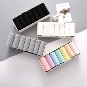 Girls Cotton Underwear Pure Cotton Thin Briefs Breathable mid Waist Summer Shorts Youth Female Innerwear Seamless Triangle Pants