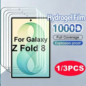 Inner Hydrogel Film For Samsung Galaxy Z Fold 8 Ultra 7 6 Screen Protectors For Z Flip 8 7 6 5 With Auto Alignment Install Frame
