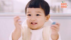 Nobi Nobi Organic Whole Grain Baby Rice Puff Ready To Eat Baby Snacks / HALAL / Baby Food 6 & 8 months (40g15g)