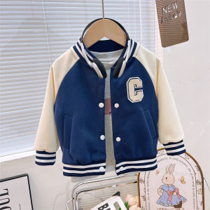 JIFANPAUL | Kids Trendy Spring Autumn New Baseball Jacket