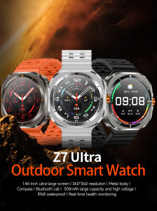 ♥ SFREE Shipping ♥ Z7 Ultra outdoors Smart Watch Outdoor Compass Bluetooth Call Music Play Heart Rate Monitor Health Sports Bracelet