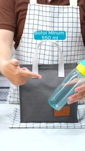 NAOKI LUNCH BAG SET OF 4 PCS TAS BEKAL MAKAN