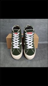 Sneakers Shoes High Pria Wanita Boots Canvas Casual