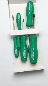 Vessel Set Obeng Sepadora Screwdriver Set 506PS Phillips Recyclable Eco-Friendly Plus Minus Magnet