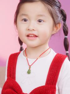 ZHOU LIU FU 周六福 Real Hetian Jade Pendant Necklace Gourd(Wulu) Pendant Healing Nature Hetian Green Jade Blessing Necklace Adjustable Braided Rope Dainty Jewelry for Women Men Friendship 25.6-29.5"(65-75cm) Y0415151