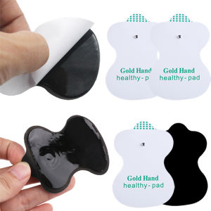 5.5x8cm Self-Adhesive Button Electrode Pads for EMS TENS Acupuncture Slimming Body Massager Gel Patches Home Health Care