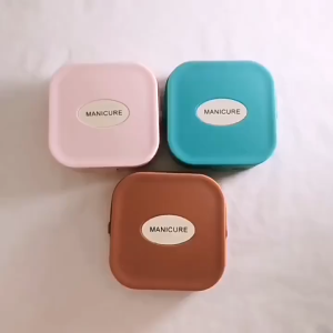 Bộ Dụng Cụ Bấm Móng Tay 8 món-Bộ Cắt Bấm Dũa Móng Tay-Làm Móng Tặng Hộp Mầu Nâu Cao Cấp