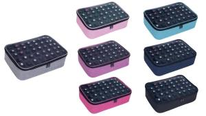 40 bottles nail polish storage bag multi-color portable hand-held large cosmetic bag holds up to 40 bottles (15 ml) nail dril