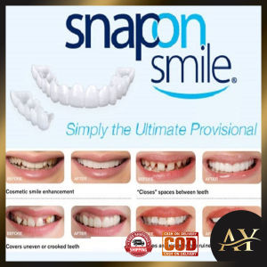 Gigi Palsu Tinggal Pasang Snap on Smile Original Asli Authentic Veneer Gigi 1 Set Original
