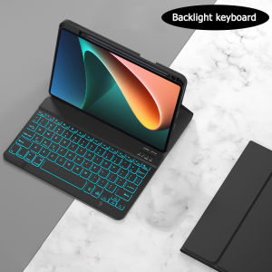 Keyboard Case for Redmi Pad SE Tablet Magnetic Keyboard Cover for Xiaomi Redmi Pad SE 2023 11 inch Funda Case with Pencil Holder