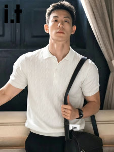 izzue | Solid Color Mens Polo Shirt