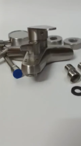 Bộ Vòi Củ Sen Nóng Lạnh Inox 304 Thân Đúc Cao Cấp