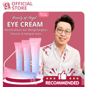 Penghilang Kantung Mata Permanen Eye Cream 15 ml BOA With Chamomile dan 10% Niacinamide Menghilangkan Mata Panda BPOM Beauty of Angel