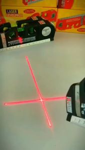 Fixit Level Pro 3 Penggaris Laser Waterpass Meteran Infrared Tingkat Laser 250 Cm Magnet