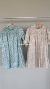 LEWIS EMMA - Alaia Dress (2-14 Tahun): Baju Terusan Lengan Panjang